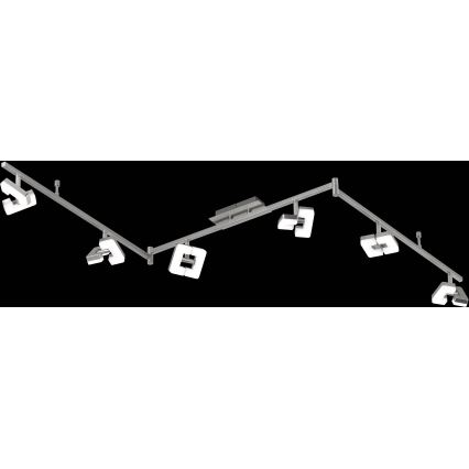 Wofi 9026.06.64.5000 - LED-Strahler ZARA 6xLED/5,2W/230V