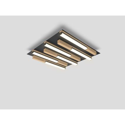 Wofi 9031-606 - LED dimmbares Deckenleuchte PALERMO LED/26W/230V Gummibaum