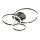 Wofi 9049-405 - Lampadario a plafone LED dimmerabile PERPIGNAN LED/51W/230V nero/cromo lucido