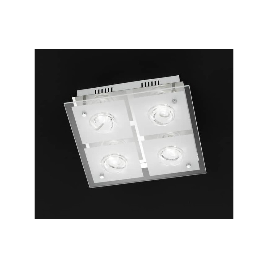 Wofi 9105.04.01.6300 - LED-Deckenleuchte TYRA 4xLED/4W/230V