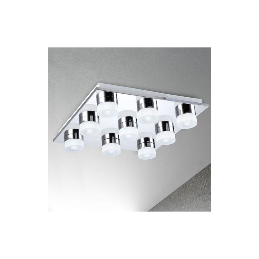 Wofi 9175.09.01.0000 - Plafoniera LED dimmerabile LOGAN 9xLED/4,2W/230V