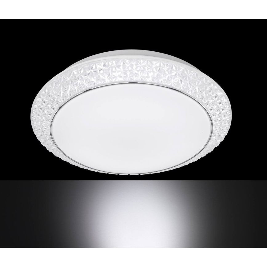 Wofi 9246.01.06.6410 - Plafonnier LED à intensité variable VELDEN LED / 18W / 230V