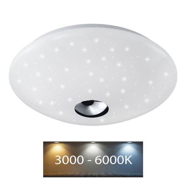 Wofi 9315.01.06.6320 - LED-Deckenleuchte FOCUS LED/15W/230V 3000/4200/6500K d 32 cm