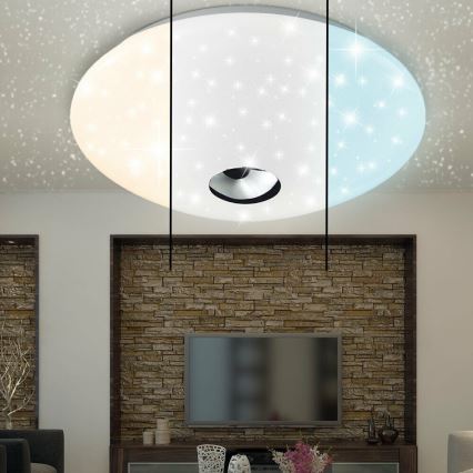 Wofi 9315.01.06.6320 - Plafoniera LED FOCUS LED/15W/230V 3000/4200/6500K