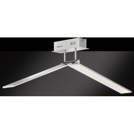 Wofi 9319.01.64.8000 - Dimmbare LED-Aufbauleuchte LIVIA LED/26,5W/230V 3000K