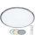 Wofi 9457.01.70.9600 - Dimmbare LED-Deckenleuchte LINOX LED/34W/230V 3000-6000K + Fernbedienung