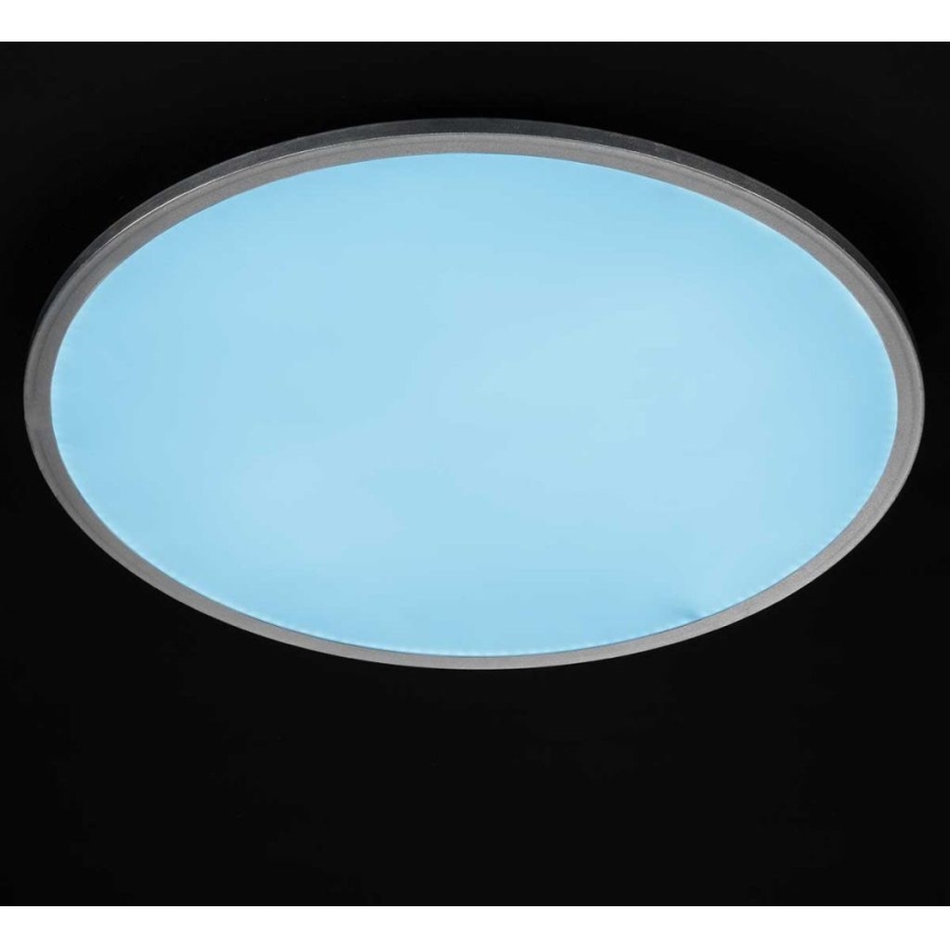 Wofi 9457.01.70.9600 - Dimmbare LED-Deckenleuchte LINOX LED/34W/230V 3000-6000K + Fernbedienung
