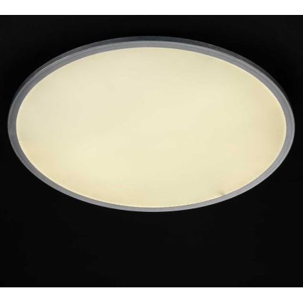 Wofi 9457.01.70.9600 - Dimmbare LED-Deckenleuchte LINOX LED/34W/230V 3000-6000K + Fernbedienung