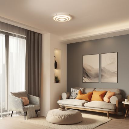 Wofi 9464.01.06.9000 - Plafoniera LED FLYNN LED/25W/230V