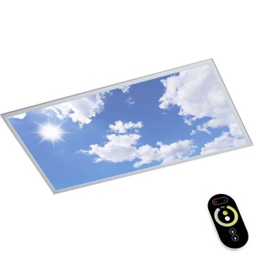 Wofi 9693.01.70.6200 - Plafoniera LED dimmerabile LIV LED/44W/230V 2800-5500K + telecomando