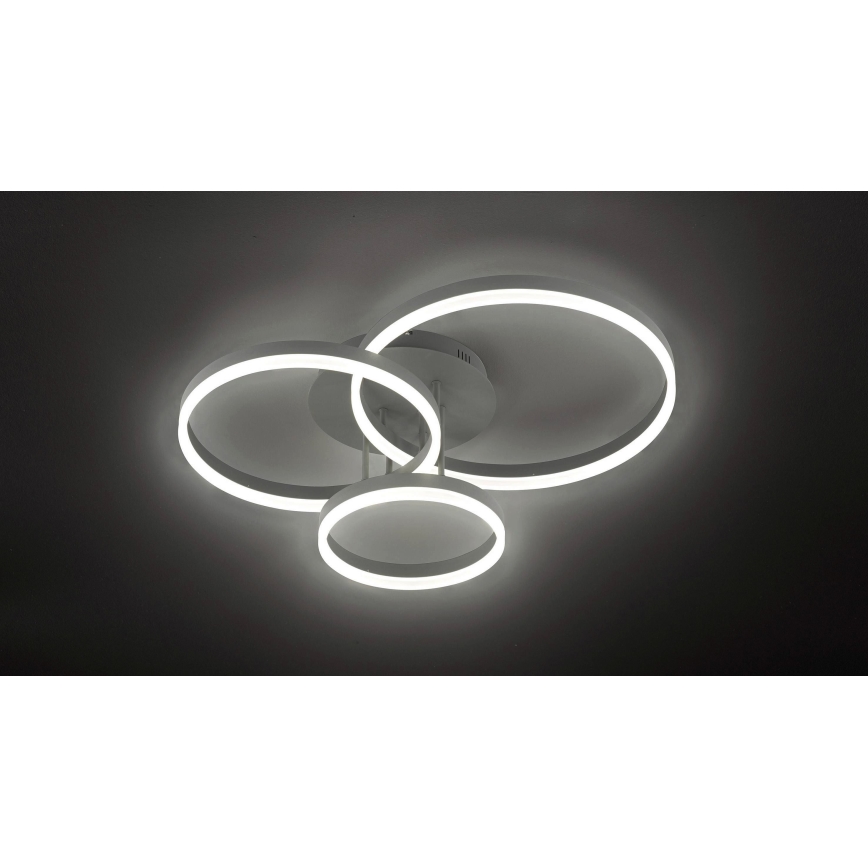 Wofi 9822.03.88.9000 - Dimmbare LED-Aufbauleuchte VAASA LED/58W/230V