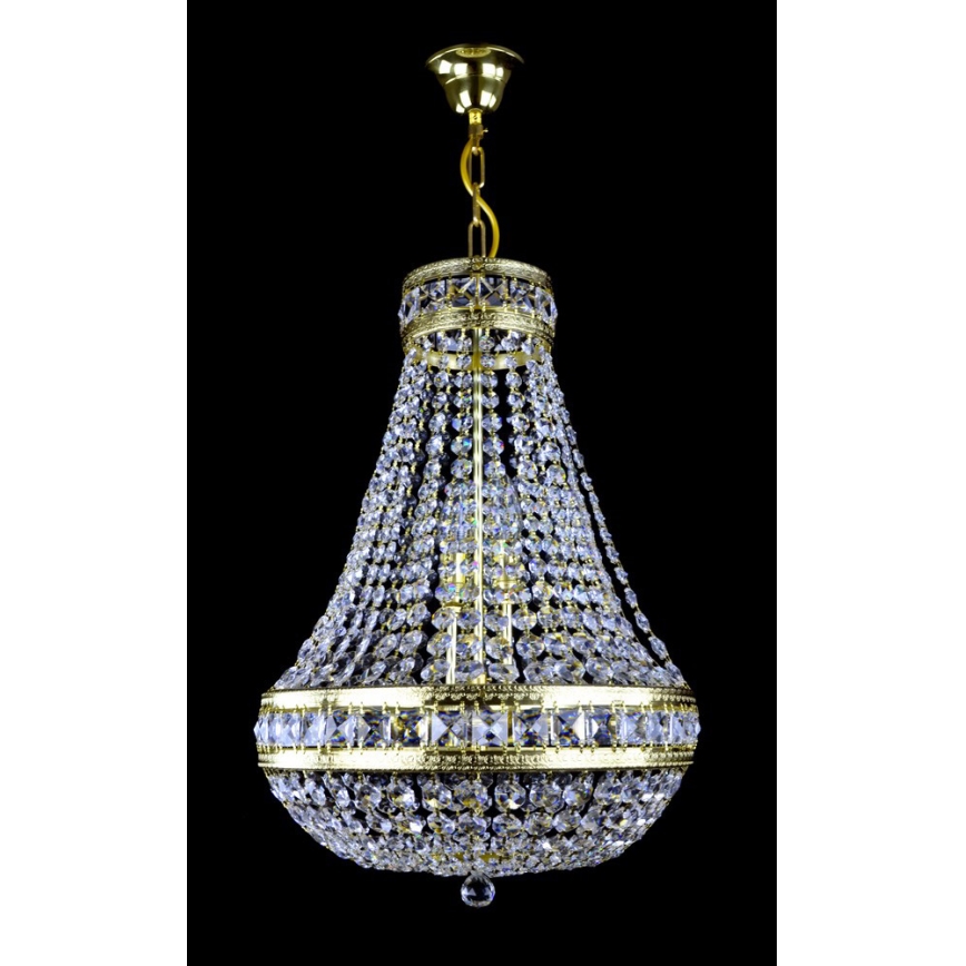 Wranovsky JWZ014060100-8 - Lampadario di cristallo a sospensione con catena STOCKHOLM 8xE14/40W/230V