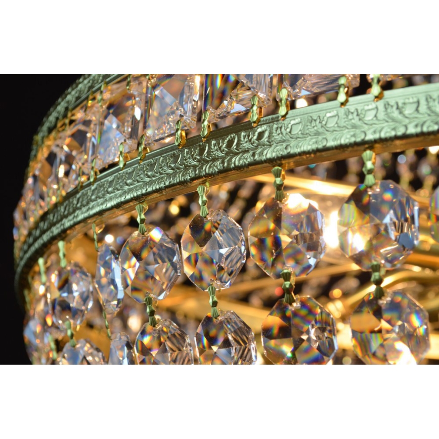 Wranovsky JWZ014060100-8 - Lustre en cristal avec chaîne STOCKHOLM 8xE14/40W/230V