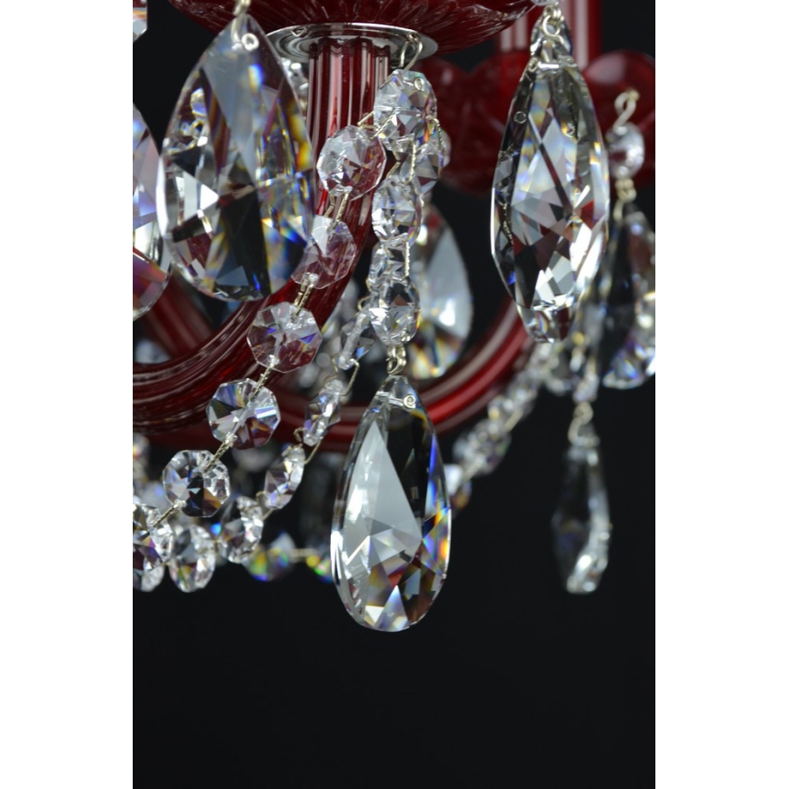 Wranovsky JWZ101083101 - Lustre en cristal avec chaîne BRILLIANT 8xE14/40W/230V