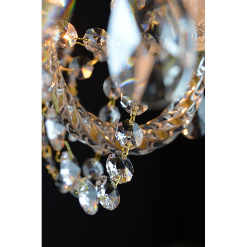 Wranovsky JWZ109052100 - Lustre en cristal sur chaîne BALANCE 5xE14/40W/230V