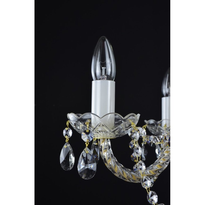 Wranovsky JWZ109052100 - Lustre en cristal sur chaîne BALANCE 5xE14/40W/230V