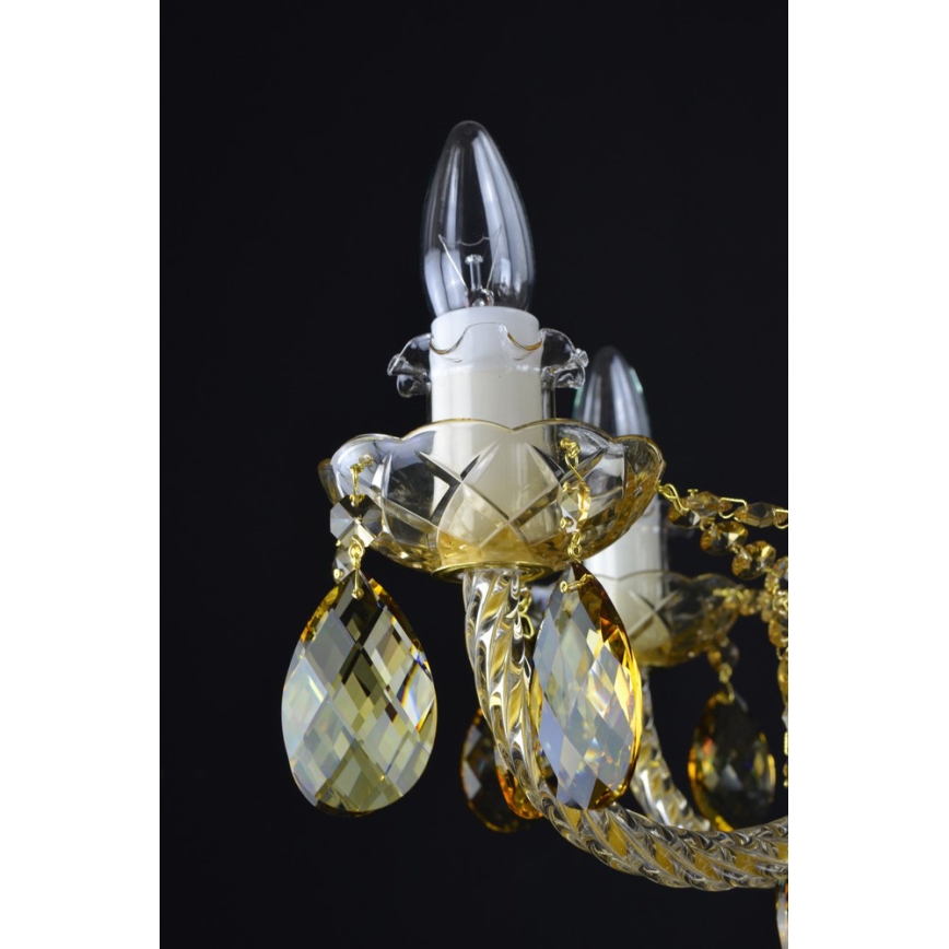 Wranovsky JWZ1140821008003 - Lampadario di cristallo a sospensione con catena FINESSE 8xE14/40W/230V