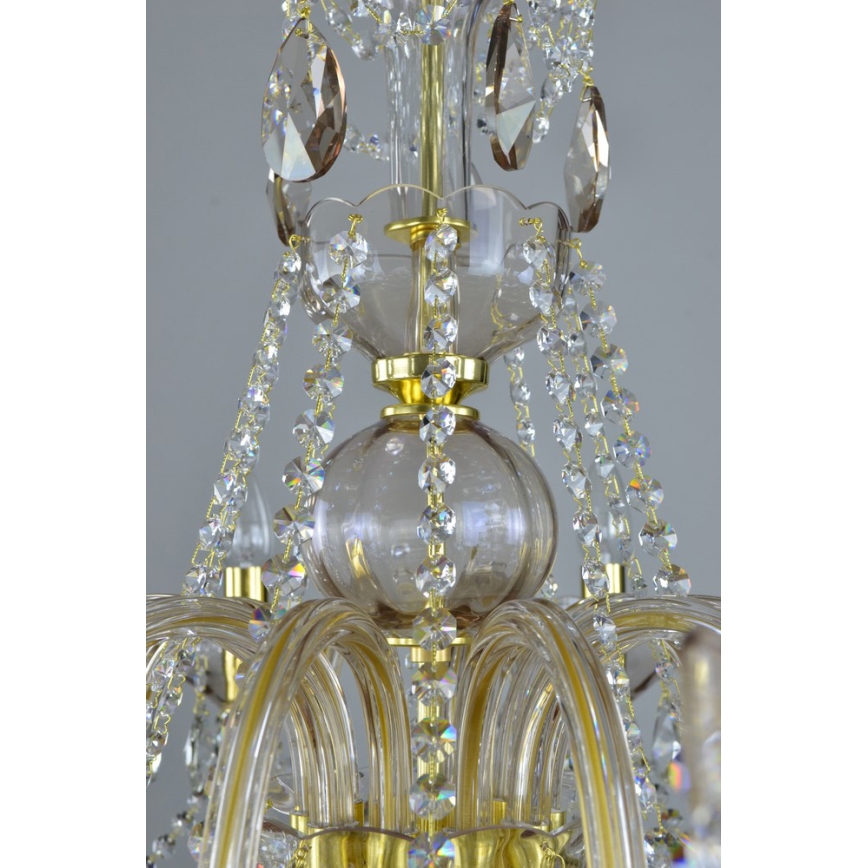 Wranovsky JWZ121102100 - Lustre en cristal sur chaîne ZENITH 10xE14/40W/230V