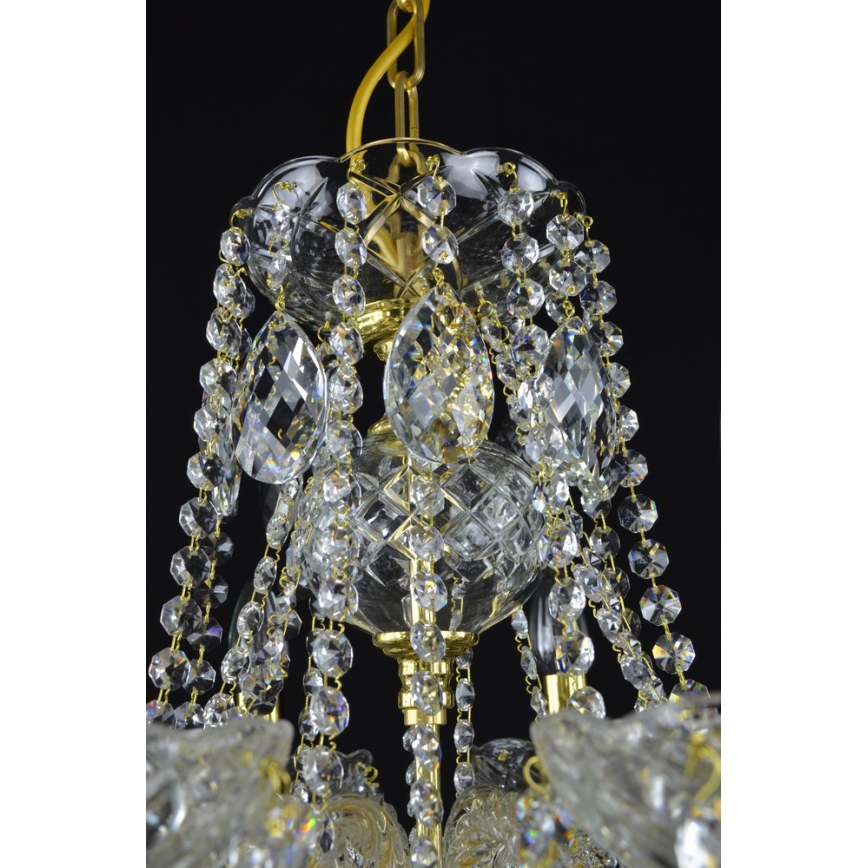 Wranovsky JWZ151082130 - Lampadario di cristallo a sospensione con catena CLASSE 8xE14/40W/230V