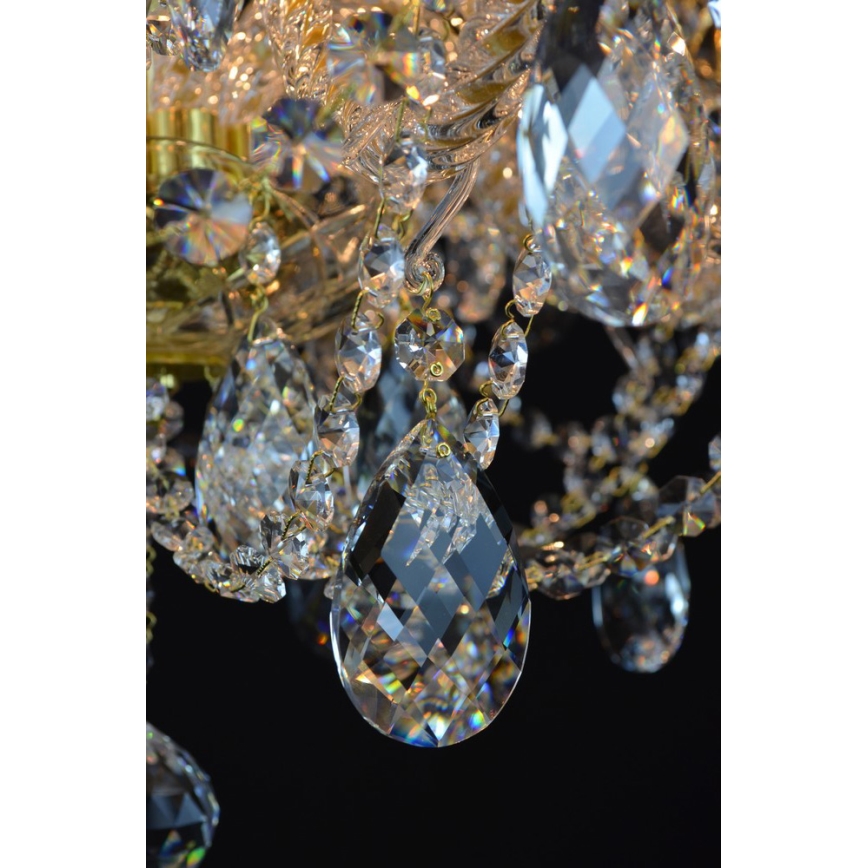 Wranovsky JWZ151082130 - Lustre en cristal sur chaîne CLASSE 8xE14/40W/230V