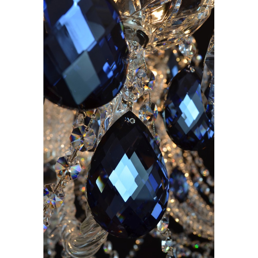 Wranovsky JWZ166182231 - Lustre en cristal sur chaîne OCEAN 18xE14/40W/230V