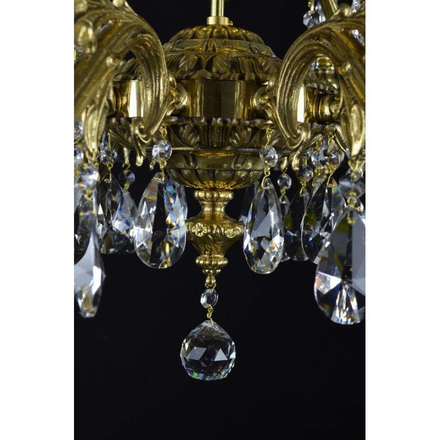 Wranovsky JWZ237121100 - Lampadario di cristallo a sospensione con catena AVIOR 12xE14/40W/230V