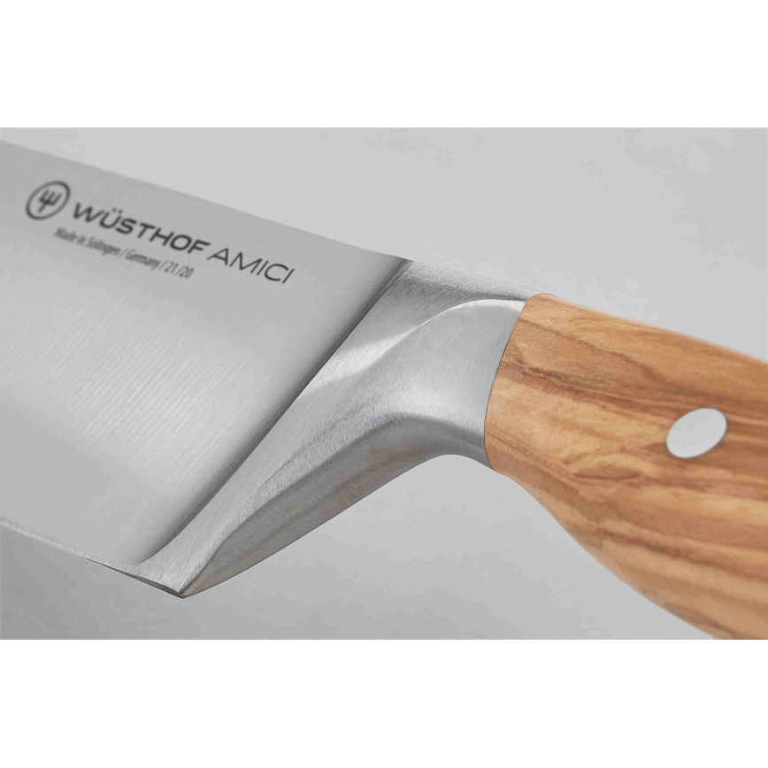 Wüsthof - Coltello da chef AMICI 16 cm in legno d'ulivo