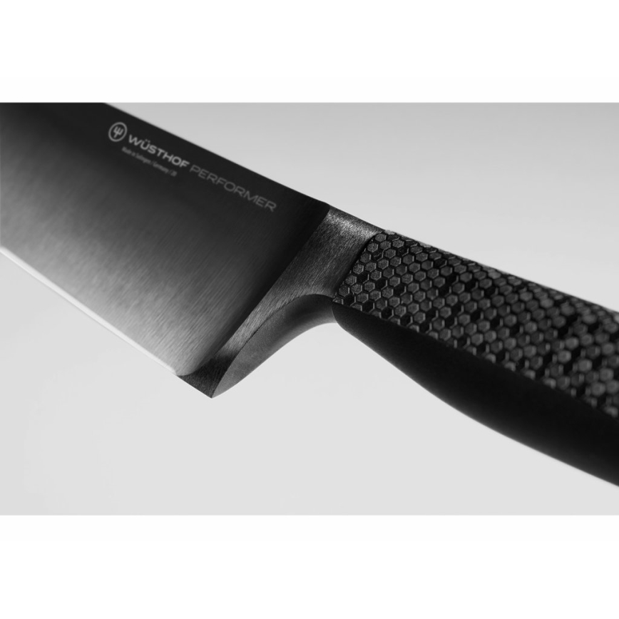 Wüsthof - Coltello da cucina da chef PERFORMER 16 cm nero