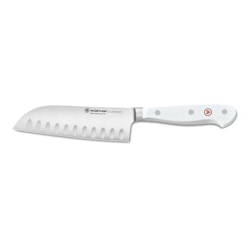 Wüsthof - Coltello da cucina Santoku CLASSIC 14 cm, bianco
