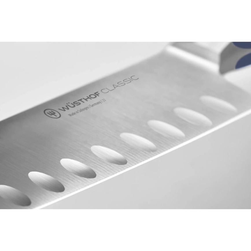 Wüsthof - Coltello da cucina santoku CLASSIC COLOUR 17 cm blu
