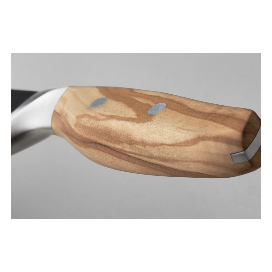 Wüsthof - Couteau à pain AMICI 14 cm bois d'olivier