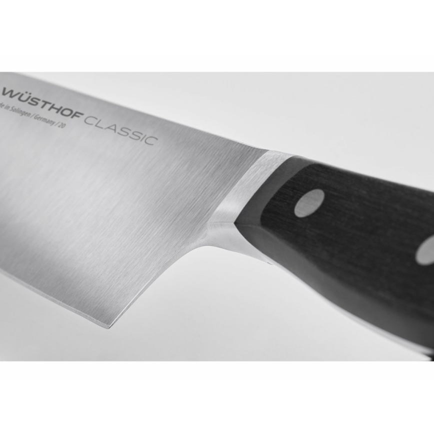 Wüsthof - Couteau de cuisine CLASSIC 16 cm noir
