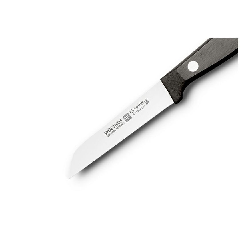 Wüsthof - Couteau de cuisine pour légumes GOURMET 8 cm noir