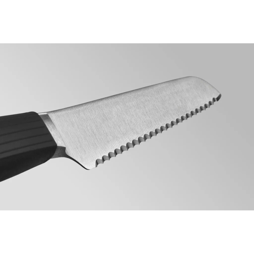 Wüsthof - Ensemble PARTNER de 3 couteaux de cuisine, noir