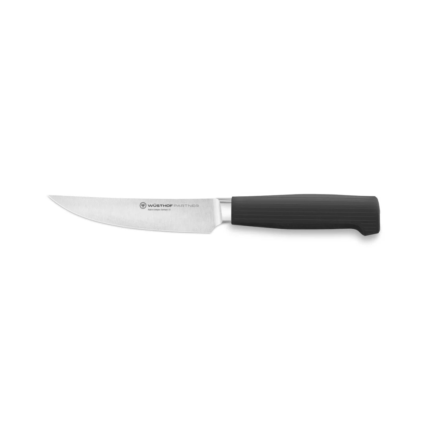 Wüsthof - Set di coltelli da bistecca PARTNER, 4 pezzi neri
