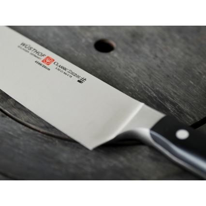 Wüsthof - Set di coltelli da cucina con supporto CLASSIC IKON 7 pz cenere/nero