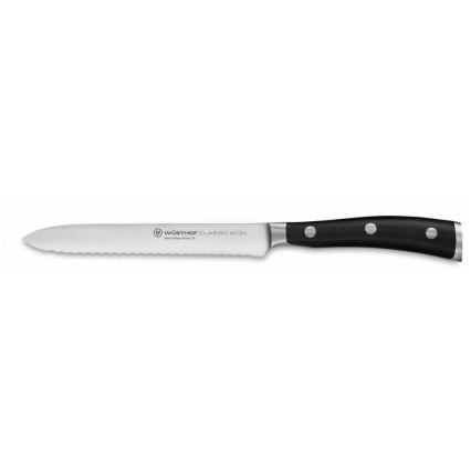 Wüsthof - Set di coltelli da cucina con supporto CLASSIC IKON 7 pz cenere/nero