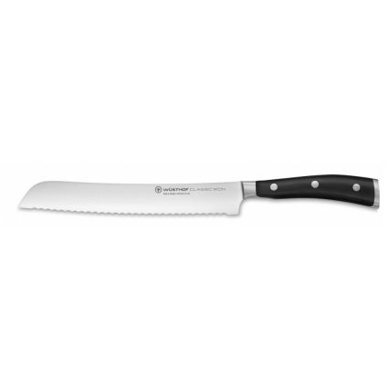 Wüsthof - Set di coltelli da cucina con supporto CLASSIC IKON 7 pz cenere/nero