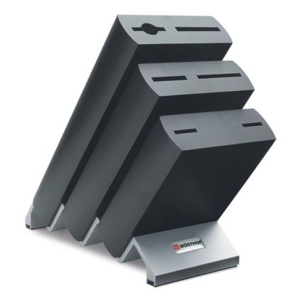 Wüsthof - Set di coltelli da cucina con supporto CLASSIC IKON 7 pz cenere/nero