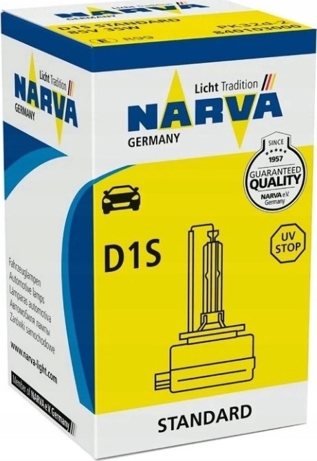 Xenon-Autolampe D1S PK32D-2/35W/85V 4300K - Narva 84010NVAC1