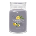 Yankee Candle - Candela profumata BLACK TEA & LEMON grande 567g 60-90 ore.