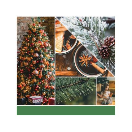 Yankee Candle - Candela profumata SHIMMERING CHRISTMAS TREE grande 567g 60-90 ore.