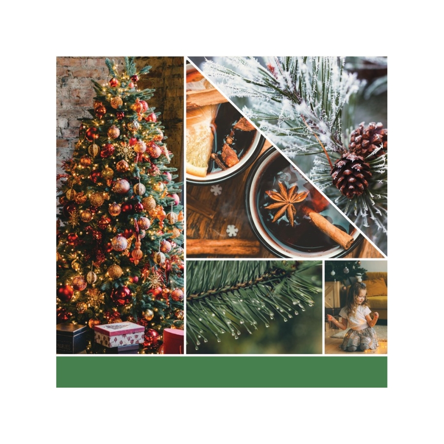 Yankee Candle - Candela profumata SHIMMERING CHRISTMAS TREE grande 567g 60-90 ore.