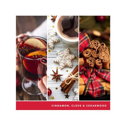 Yankee Candle - Duftkerze SPARKLING CINNAMON groß 567g 60-90 Std.