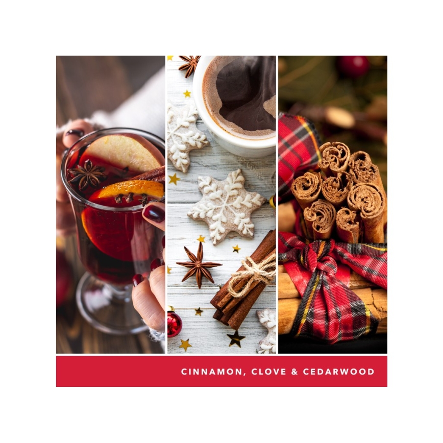 Yankee Candle - Duftkerze SPARKLING CINNAMON groß 567g 60-90 Std.