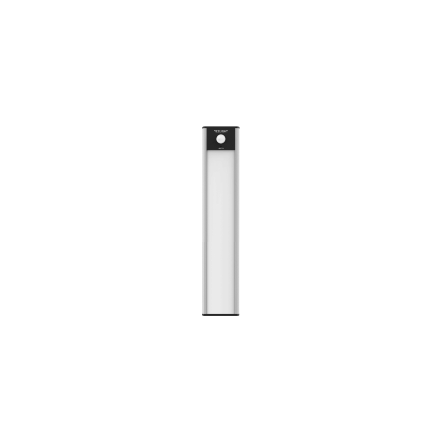 Yeelight - Éclairage de meuble à intensité variable rechargeable avec détecteur LED/1,8W/1100 mAh 4000K 20 cm argent