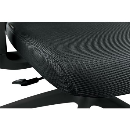 Yenkee - Chaise de bureau noire