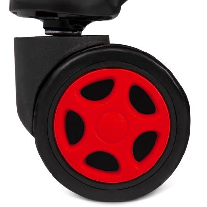 Yenkee - Sedia da gioco nera/rossa