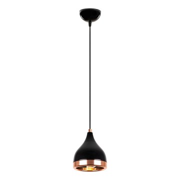 YILDO Hängeleuchte 1xE27/40W/230V Schwarz/Kupfer