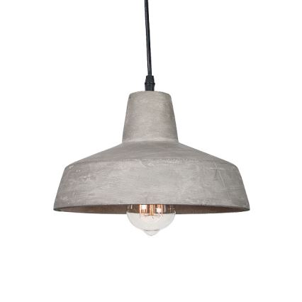 Zambelis 1655 - Lampadario a cavo 1xE27/40W/230V cemento